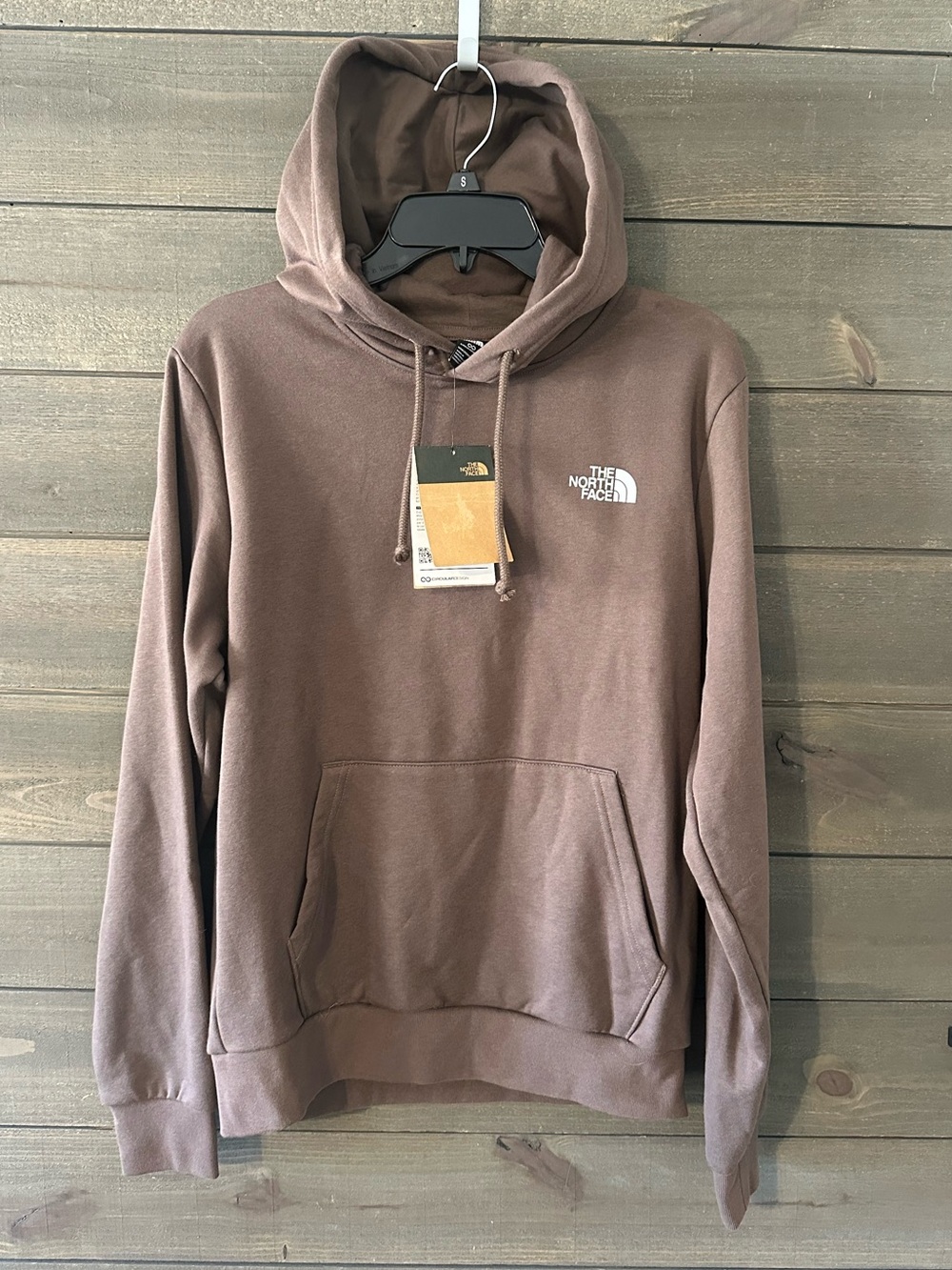 NWT The North Face Men's Chocolate Brown Pullover Hoodie